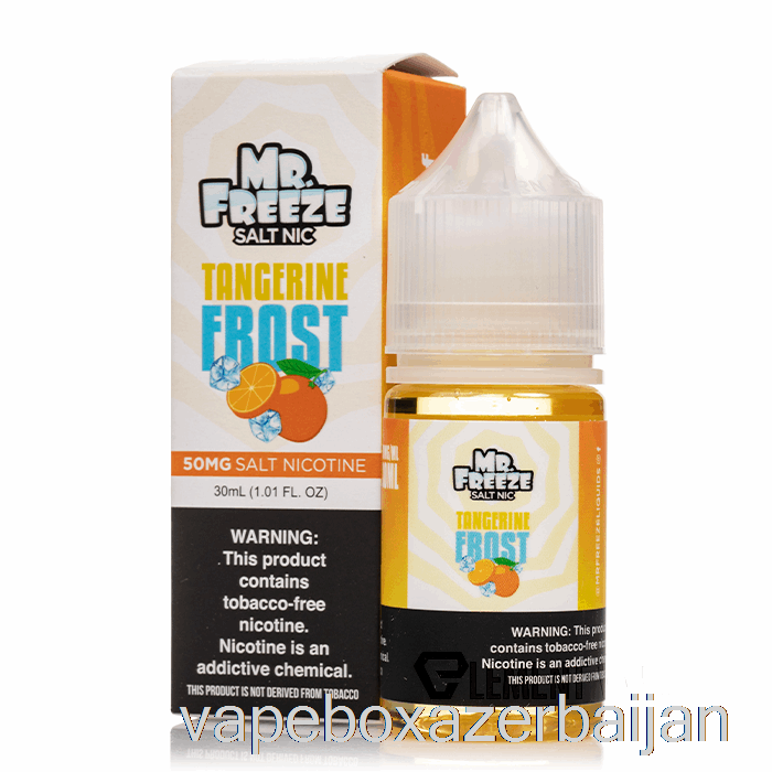 Vape Azerbaijan Tangerine Frost - Mr Freeze Salts - 30mL 50mg